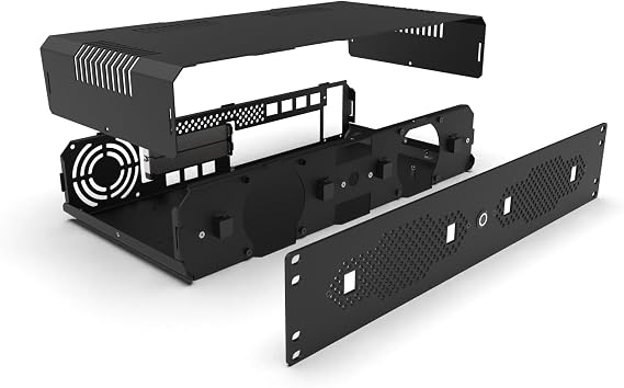 19 inch Mini-ITX case 2U Short Depth Full PCIe