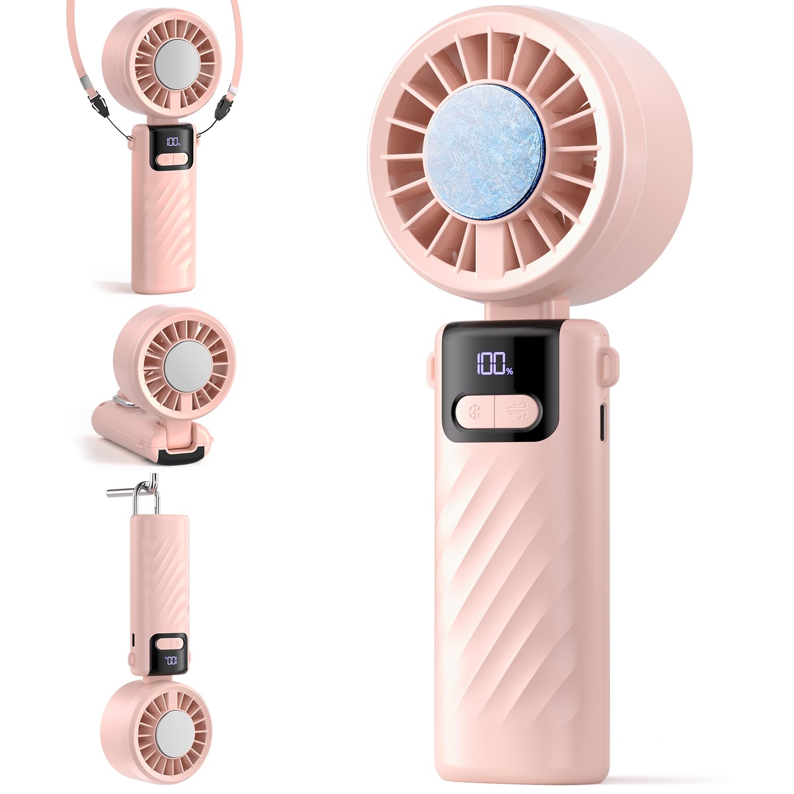 Ventilateur portable pour bureau et voyage qui rafraîchit vos journées d'été