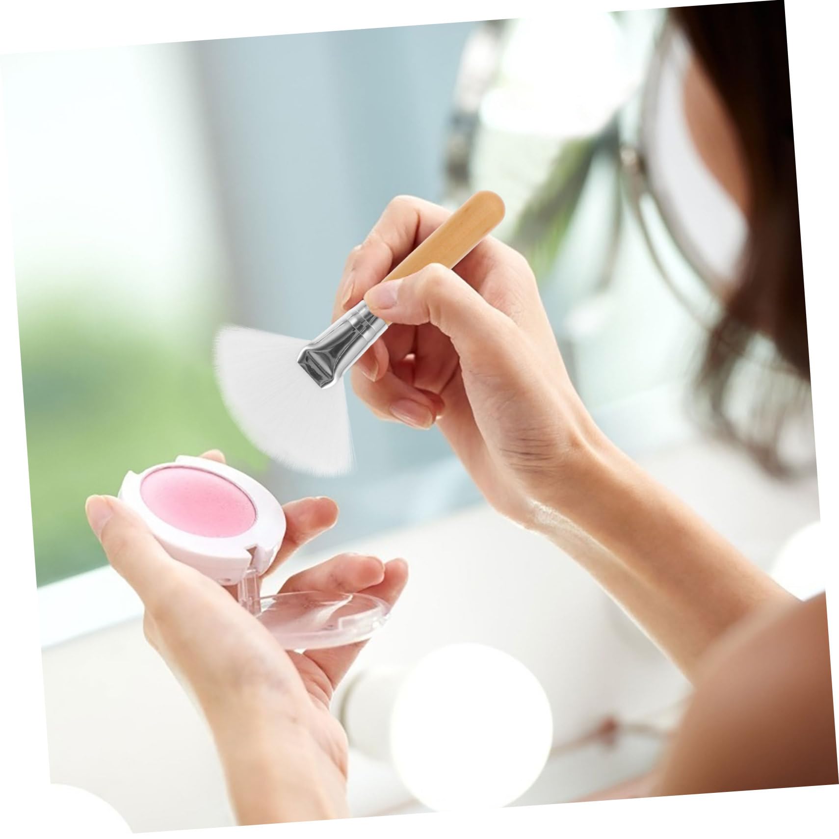 Healeved 10pezzi Per Per Illuminante e Contouring Setole Morbide Professionali Per e Blush