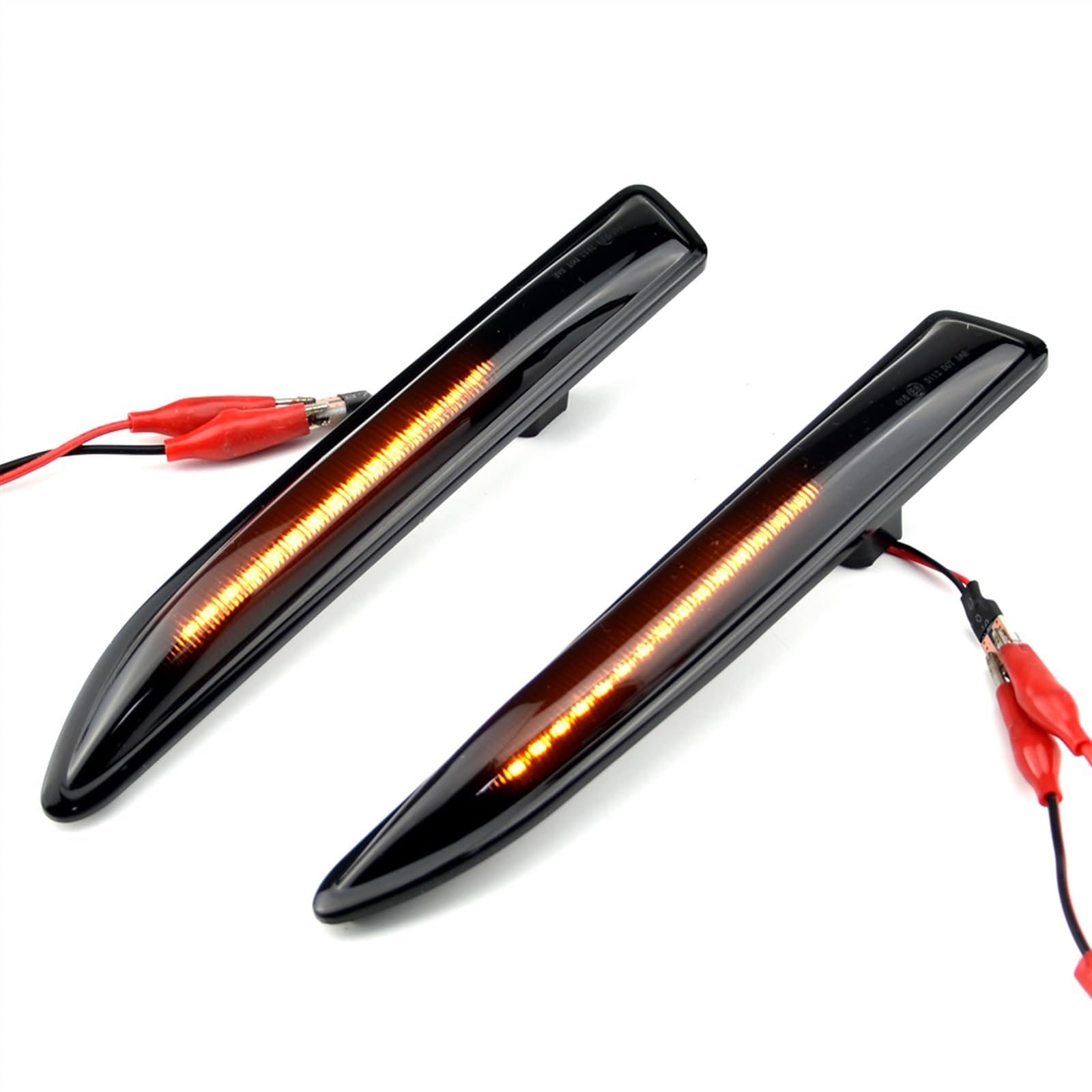 Piloto Intermitente Compatible con Ford para Mondeo Mk4 para Hatchback/Saloon/Estate (BA7) 2007-2010 2011 2012 2013 2014 2015 Luz De Señal De Giro para Coche Luz De Marcador Lateral