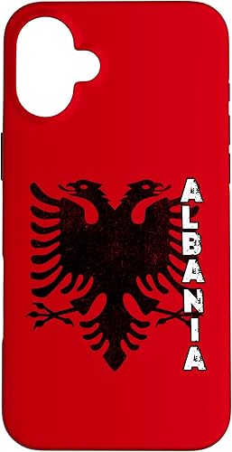 Vista 21 de Funda para iPhone 13 Pro Albania Bandera de Albania Double Eagle Flamuri Shqiperia