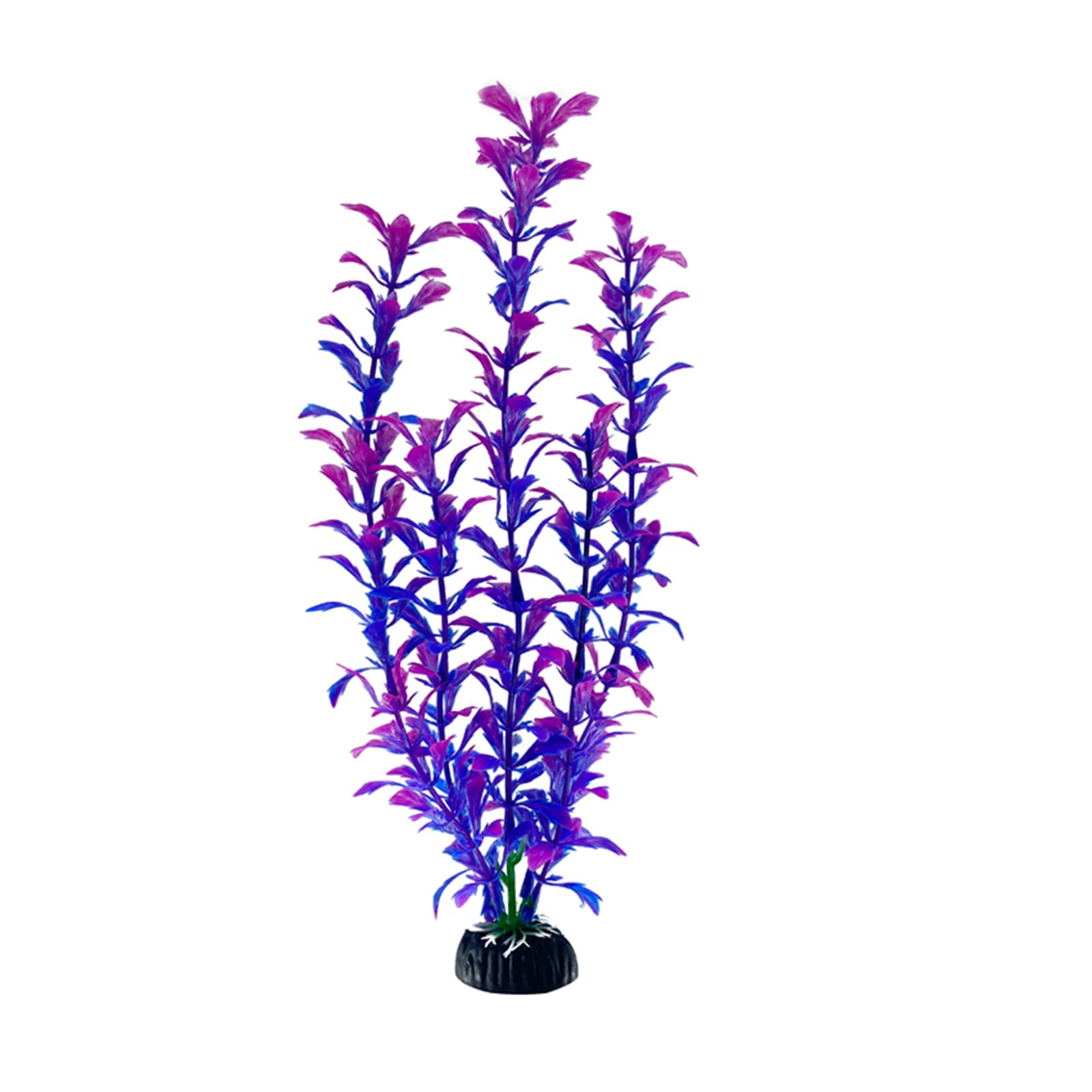 sodeber 10PCS Artificial Green Aquatic Plant Small Aquarium Decors Landscape for Beautify Aquariums Landscaping Hiding Fishtank Ornaments