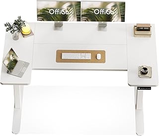 Mesa de trabalho ajustável em altura