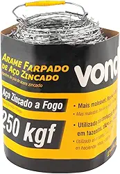 Arame Farpado 250kgf 100 metros - Vonder