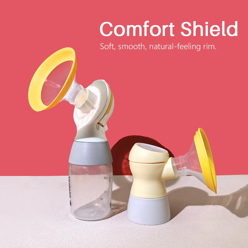 Flange ovali da 19 mm compatibili con pompe Medela, parti di ricambio per pompa in Style, Symphony, Swing Maxi, Harmony e Personalfit Flex - Accessori per tiralatte