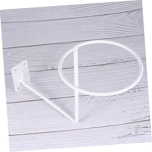 Miniatura 6 de BESPORTBLE Soporte para bicicleta Soporte de baloncesto montado en la pared Estante de exhibición de deportes Soporte de pared de voleibol Soporte