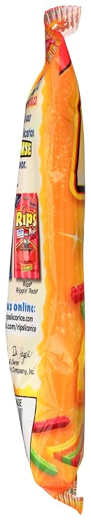 Rips Rainbow Bite Size Sugar Candy, 4 Ounce bag