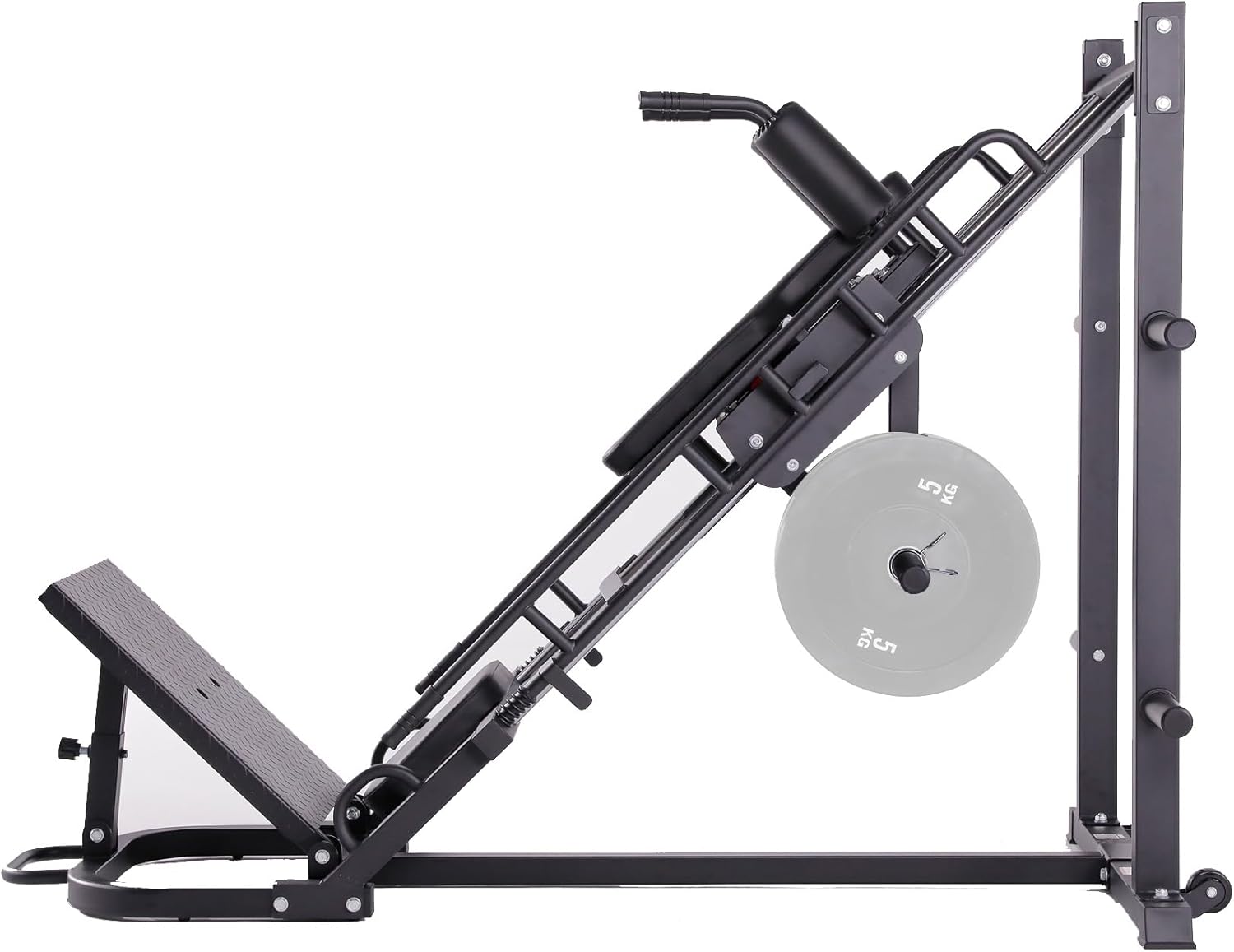 Dripex Leg Press Machine, Leg Press Machines for Home Gym with Roller Bearing,Professional Adjustable Leg Press Hack Squat Machine Combo for Full Lower Body Workout