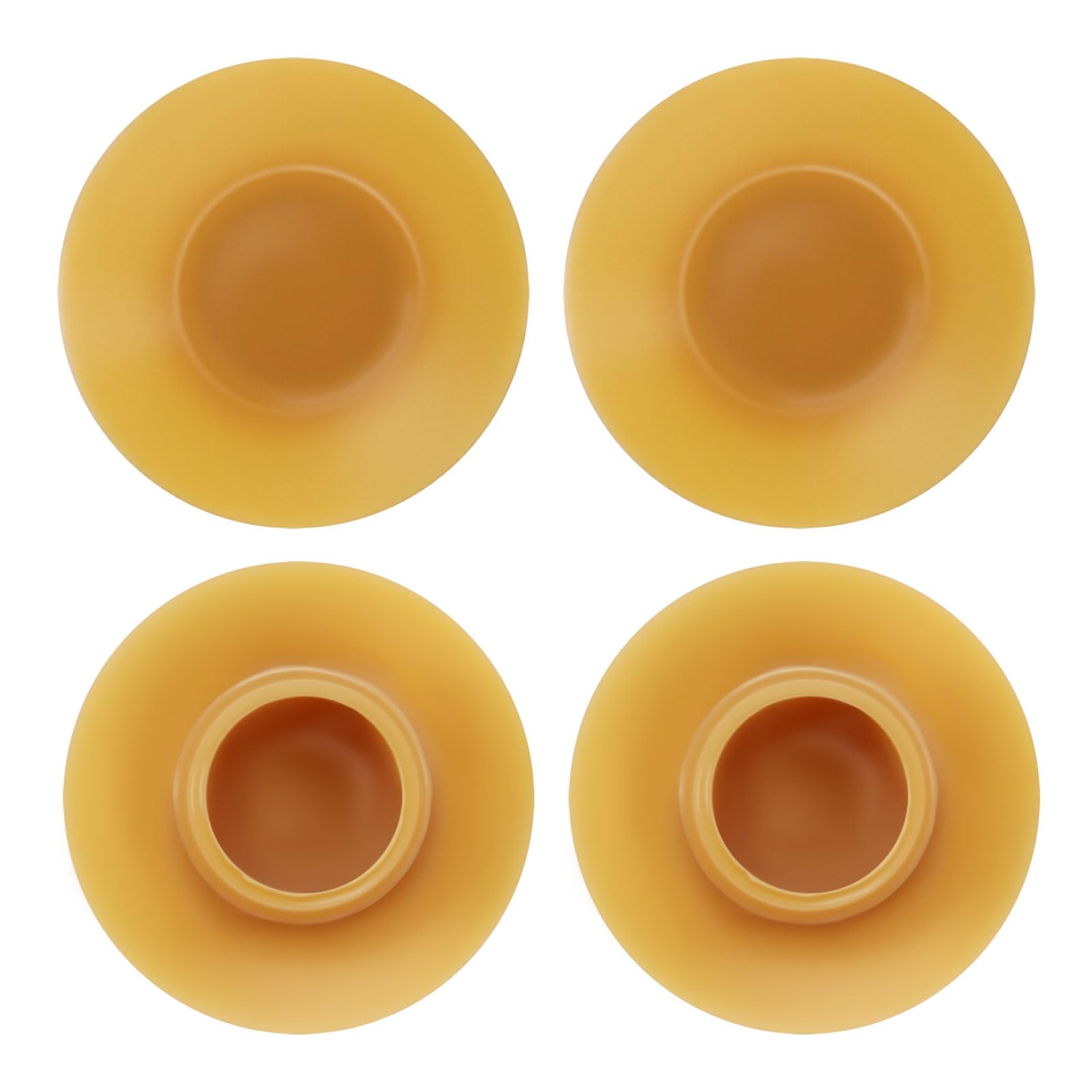 Threshold Screw Covers, Door Threshold Sill Cap Compitable with Therma-Tru, Screw Cap Plugs Replacement for Therma-Tru Adjustable Threshold Exterior Door, Hide & Protect Screws-(4 Pack Light Oak)