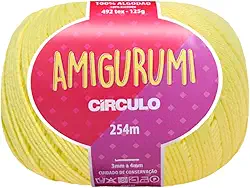 Fio Amigurumi Linha Novelo 254m 125g 1730 AMARELO-CANDY