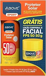 Above Kit Protetor Solar Sport Fps50 150Ml+ Protetor Solar Creme Fps50 50G