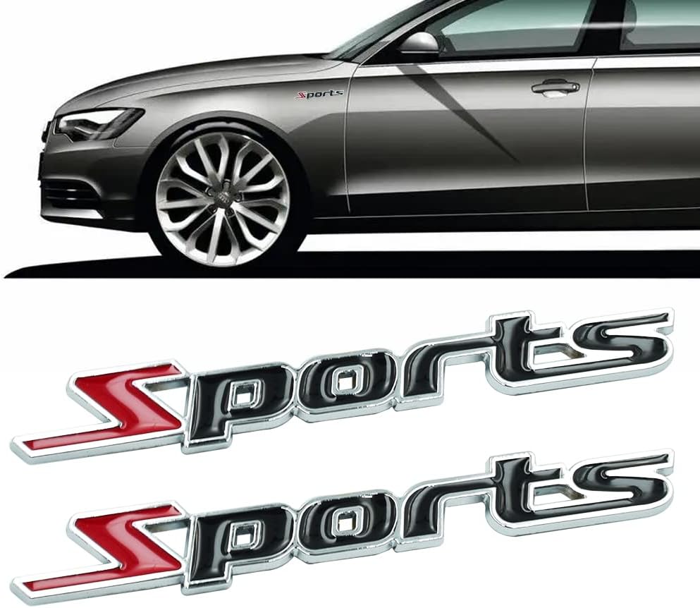 3D Raised 4x4 Decal Emblem - Universal ABS Blackout Sticker For Toyota, Dodge Ram & More