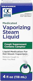 Quality Choice Medicated Vaporizing Steam Liquid, 4 Ounces