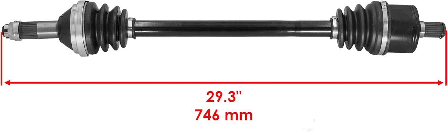 Caltric Rear Left Or Right CV Joint Axle Compatible with Can-Am Commander 1000R 2021-2026 / Maverick Sport 1000R 2019-2026 705502757