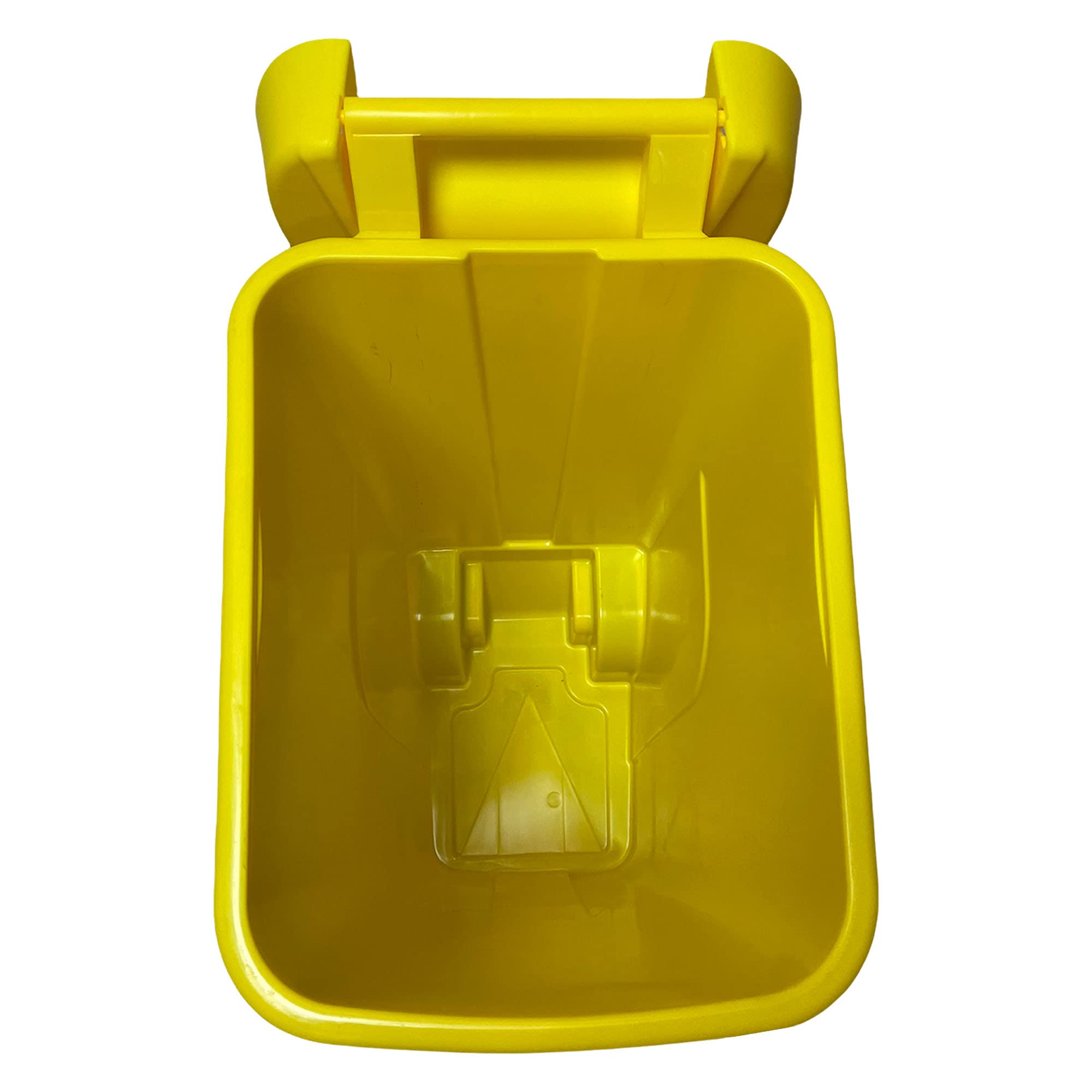 Wellhome ricicla contenitore 110 l, chiuso con coperchio, ideale per il riciclaggio di plastica, con ruote + sacchi di immondizia 3X 10 unità 42x57x88