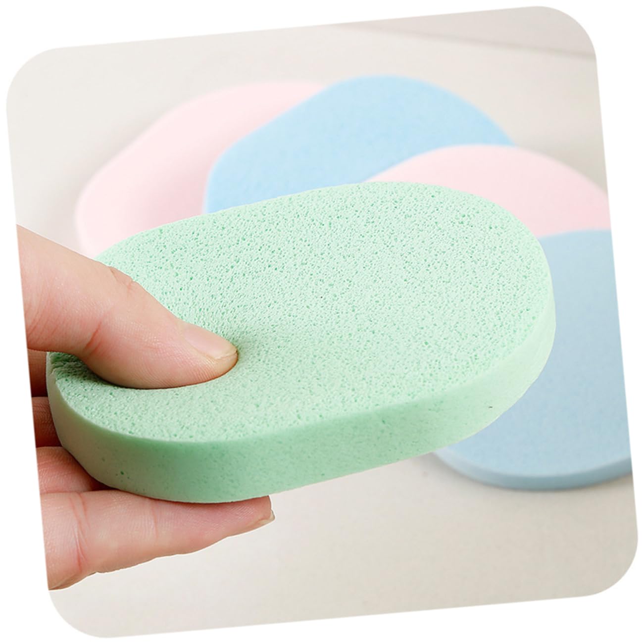 50pcs Charcoal Cleansing Sponges for Facial Cleaning and Exfoliating Soft and Safe for All Skin Types Random Colors Natural Ingredients for Deep Cleansing