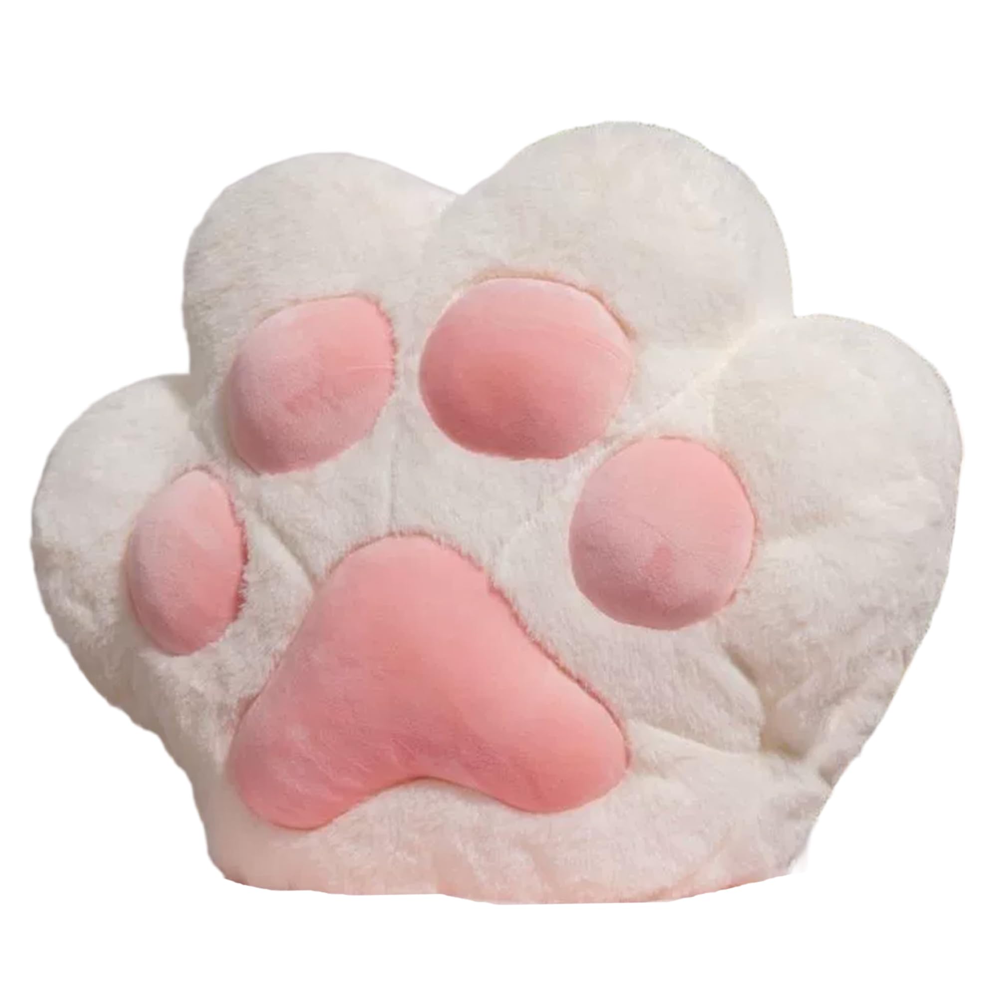Cat Paw Pillow, Cat Paw Cushion Plush Kawaii Hand Warmer Pillow Multi-Use for Home Office Car