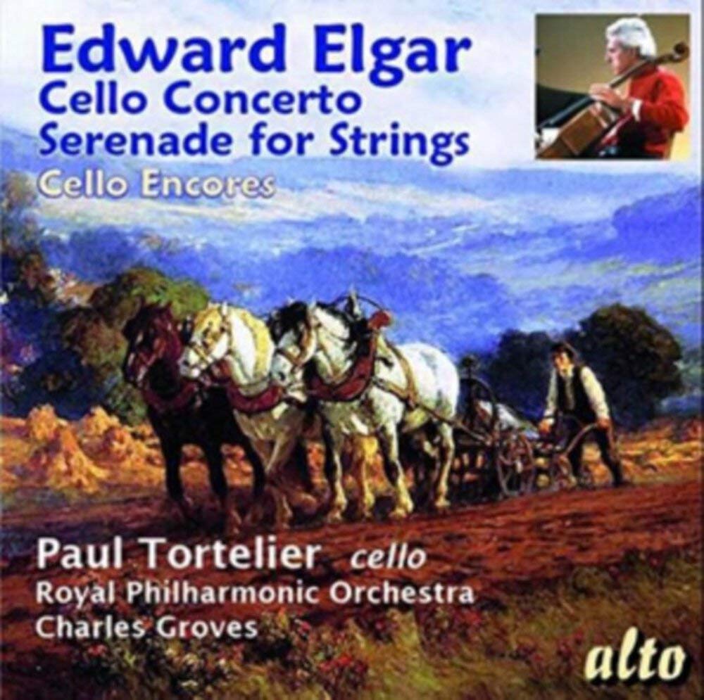 Paul Tortelier (cello) Rpo / Groves Elgar: Cello Concerto / Serenade / Dvorak Ro