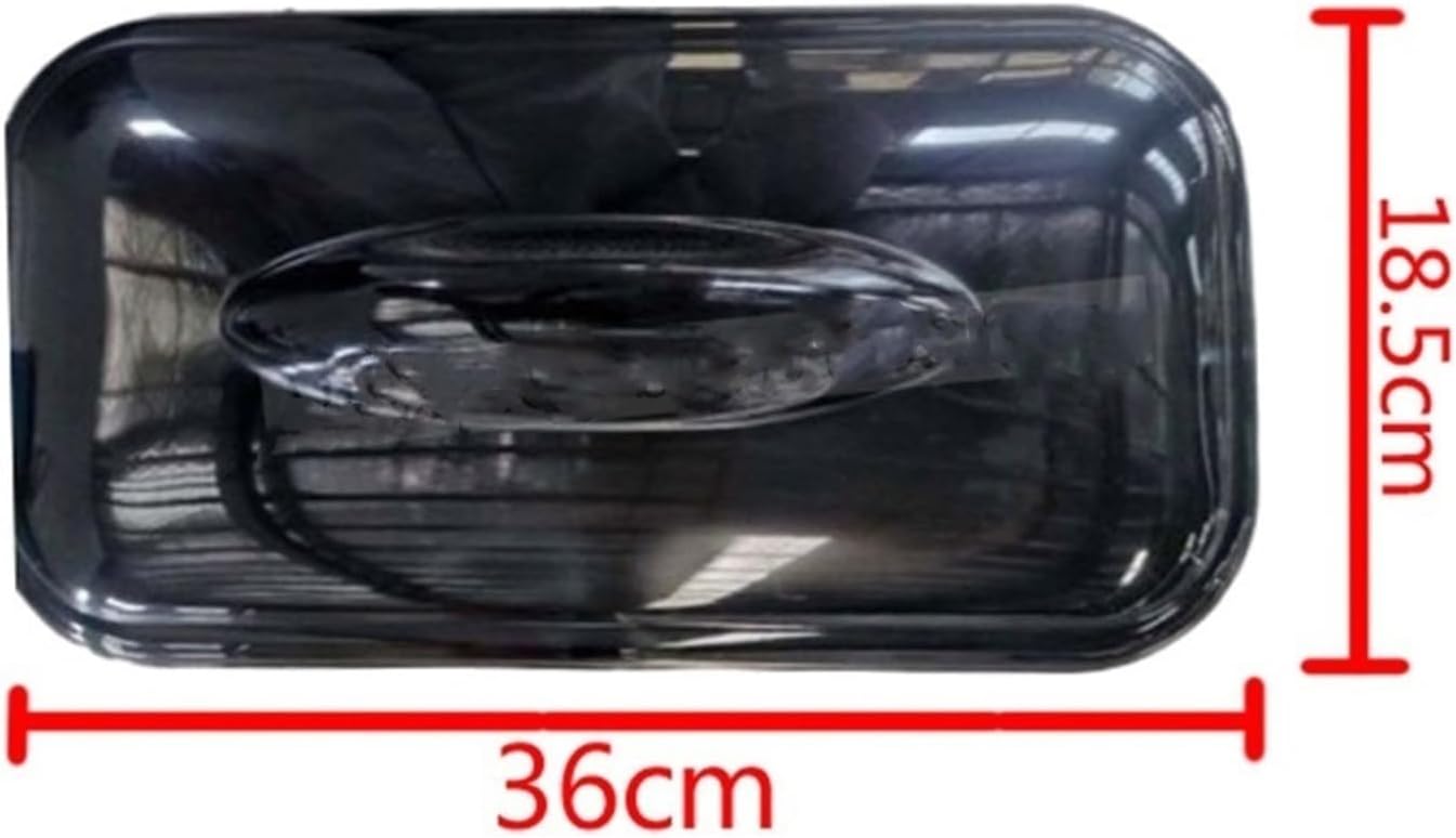 Kitchen Appliance Accessories,1 Plastic Cover Arch Shaped Top Lid Spare Part Width 18.5cm,Compatible for BJ GS Soft Serve Ice Cream Machine Accessory