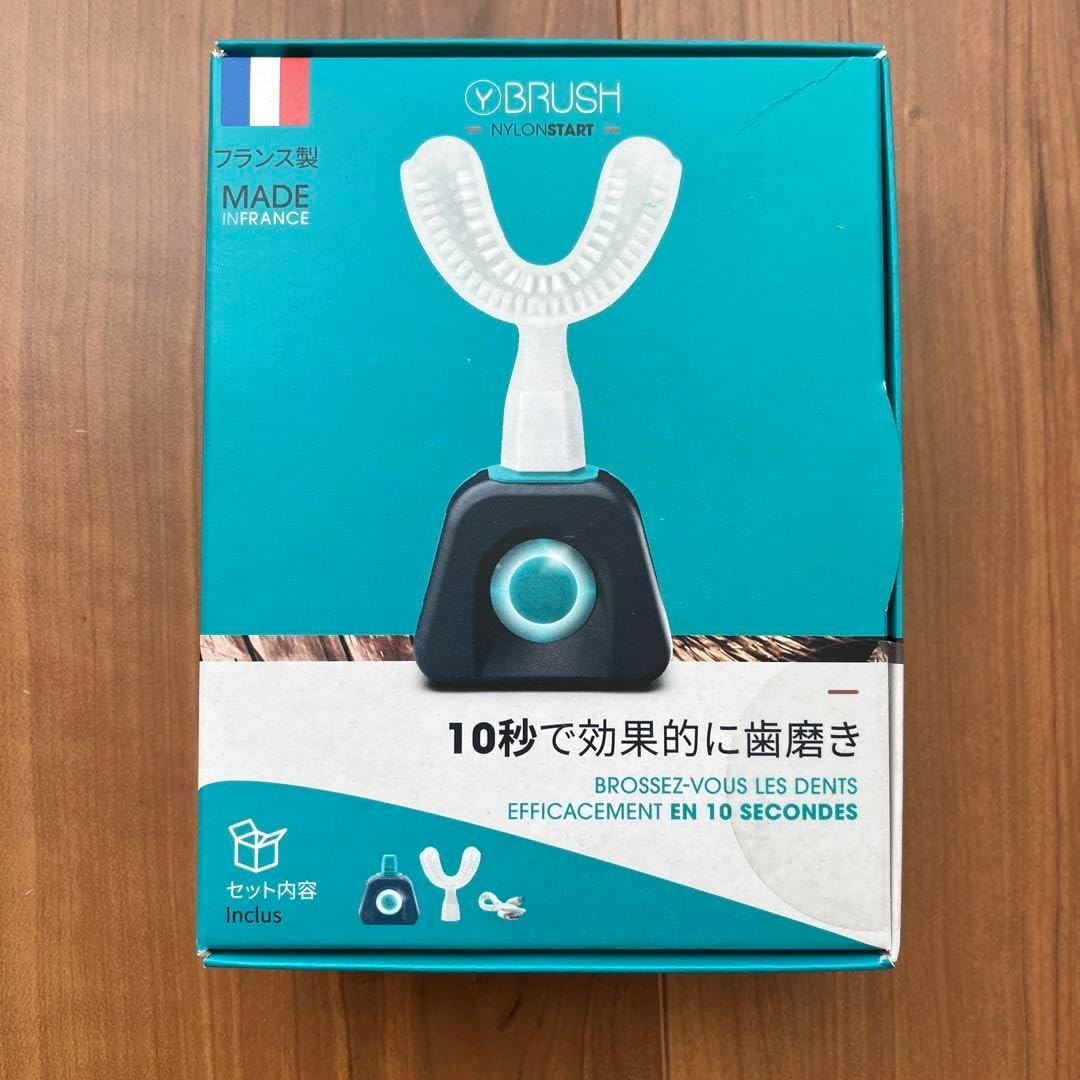 YBRUSH 電動歯ブラシ フランス製 フランス落とし