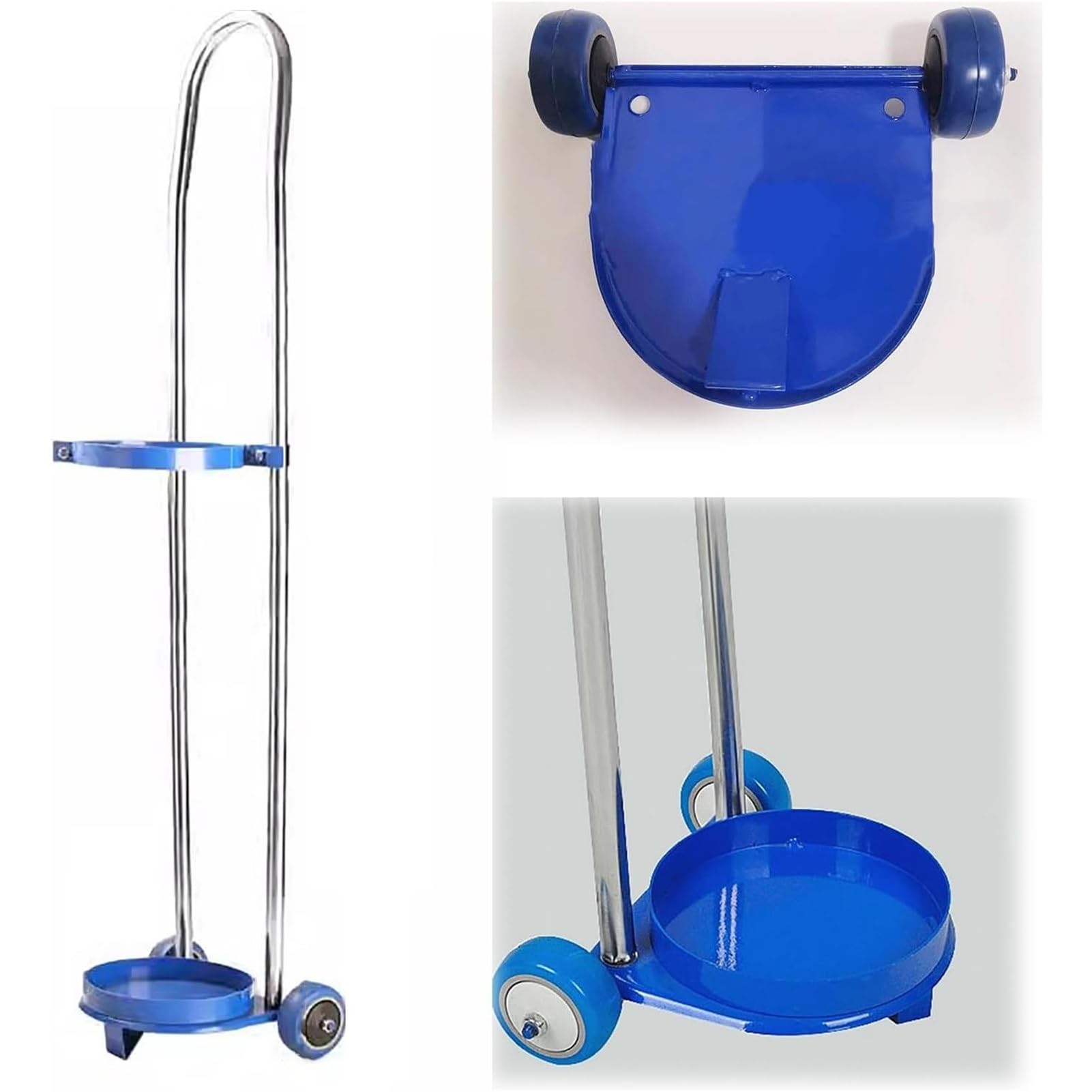 Chariot porte-bouteilles d'oxygène pour déplacer facilement vos bouteilles