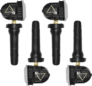 Tire Pressure Sensor F2GT-1A180-CB F2GZ-1A189-B Pre-Programmed 433Mhz,TPMS Sensor Compatible with Ford Mustang Fusion F-150 Lincoln MKX MKZ Continental