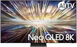 Samsung AI Big TV 75" Neo QLED 8K 75QN800D 2024, Processador com AI, Upscaling 8K AI, Mini LED, Painel até 165hz, Alexa Built-in