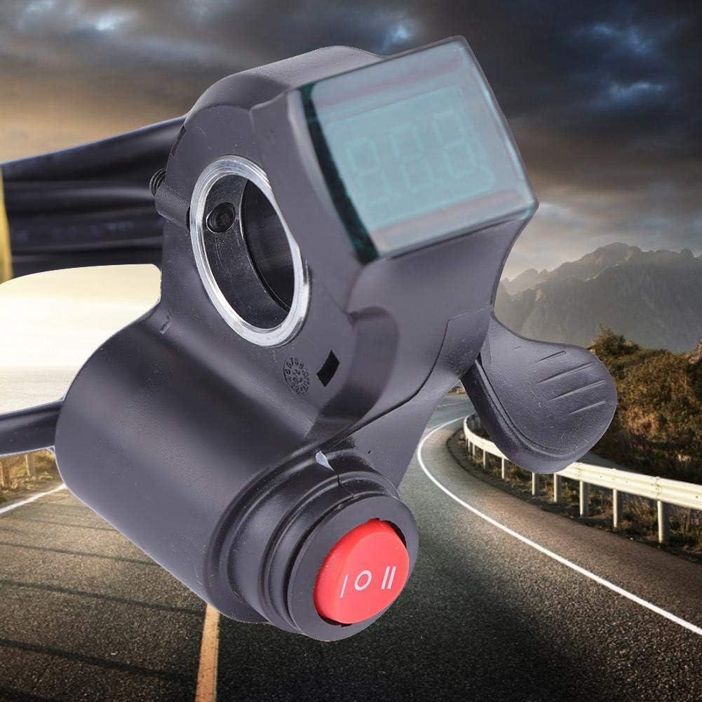 Accélérateur VGEBY1 3 Vitesses Avec écran LCD – Compatible 12V à 99V Pour Trottinette Et Vélo électrique