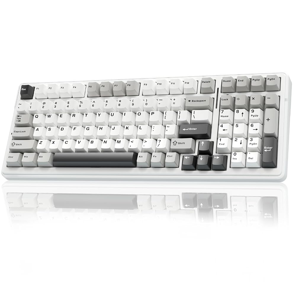 AULA F99 Wireless Mechanical Keyboard,Tri-Mode BT5.0/2.4GHz/USB-C Hot