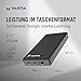 VARTA Power Bank 20000mAh, Powerbank Power on Demand mit 3 Anschlüssen (1x USB A, 2x USB C), kompatibel mit Tablets & Smartphone, in umweltschonender Verpackung