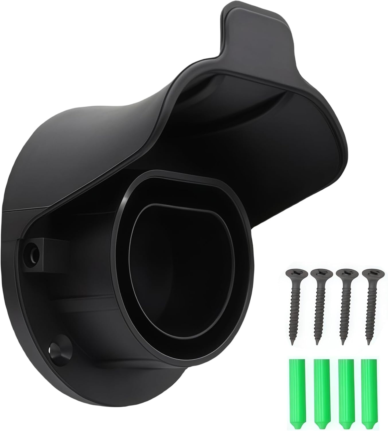 Soporte de carga para vehículos eléctricos tipo 2, montaje en pared, conector IEC 62196-2 con tornillos, soporte de pared para automóvil eléctrico, estación de carga con soporte para cables, cargador para automóvil eléctrico