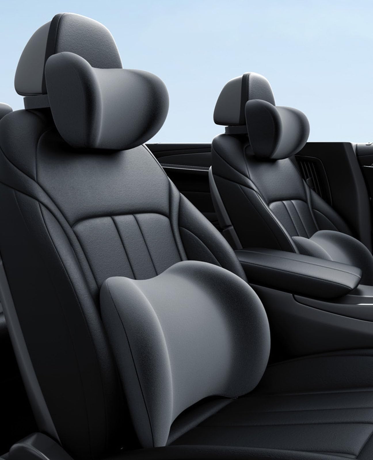 Amazon.com: Car Headrest Lumbar Support Cushion for BMW X5 X5M E53