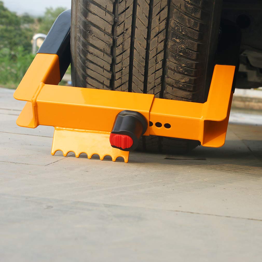 Universal Wheel Clamp Lock Tire Lock Wheel Chock Security Lock Anti