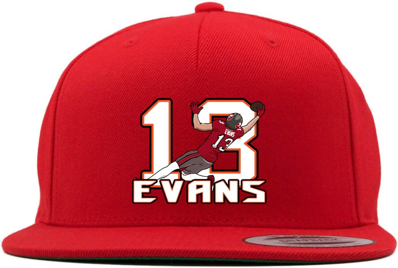 Snapback Mike Evans 13 Tampa Bay Hat Red