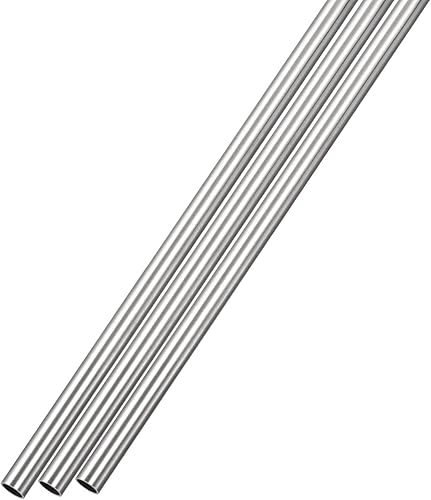 Miniatura 6 de METALLIXITY Tubo de acero inoxidable 316 0197in de diámetro exterior x 0020in de alto x 11811in de largo 3 piezas tubo recto para muebles del hogar