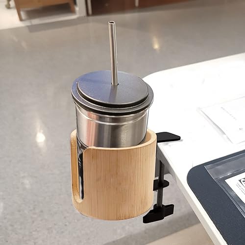 Miniatura 4 de Soporte antiderrames con abrazadera para borde de mesa, 2 unidades, accesorios de escritorio para juegos y computadora