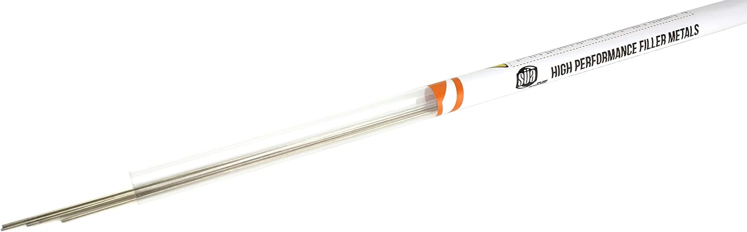 SÜA - Silver Brazing Solder Rod - Bare - 56% Ag - AWS BAg-7 - Size: 1/16'' x 18'' - (5 Sticks)