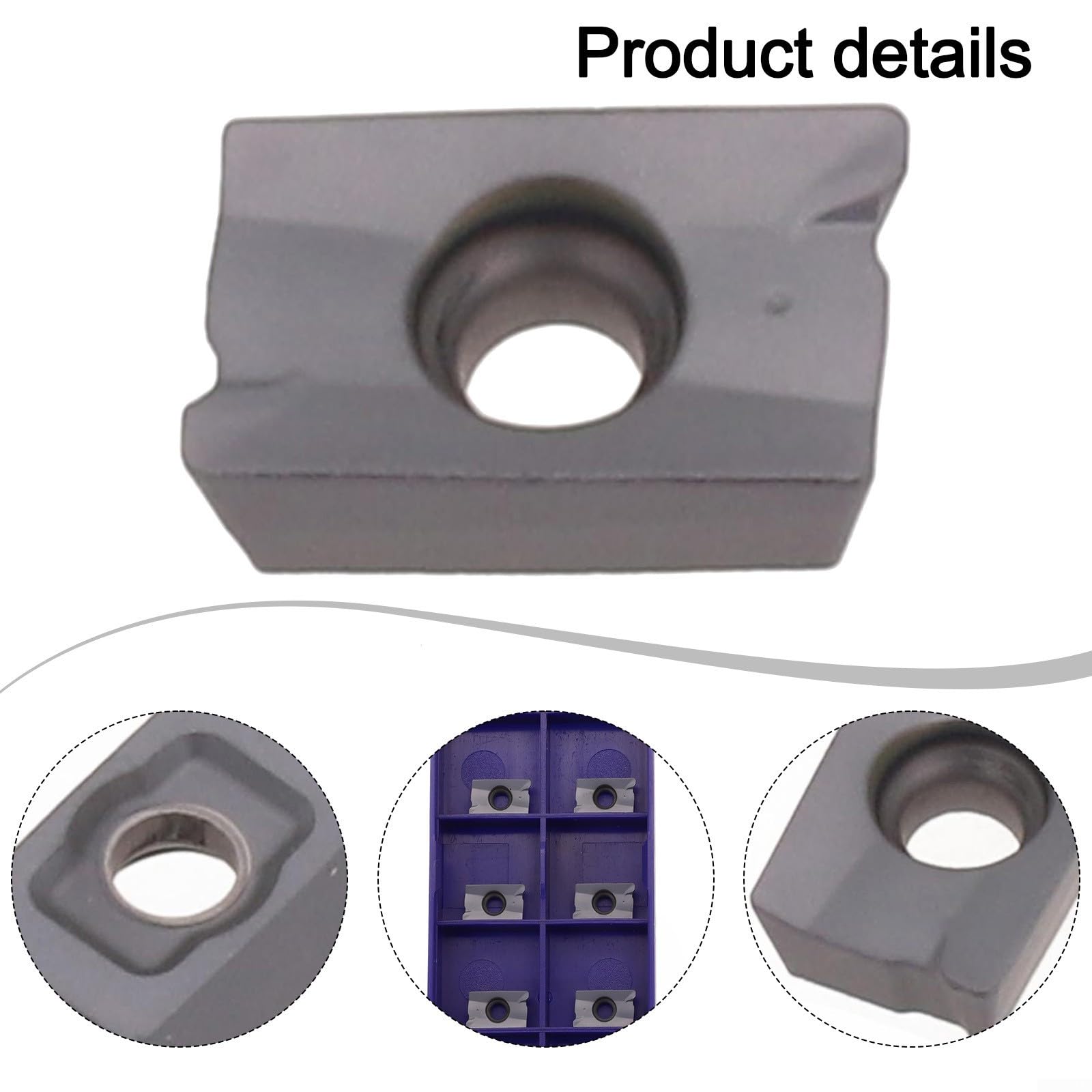 Oniissy APKT1003 PDTR Fräserklinge Hartmetall-Einsätze, APKT 1003 Fräseinsätze, Fräseinsätze, für Halbbearbeitung, Endbearbeitung