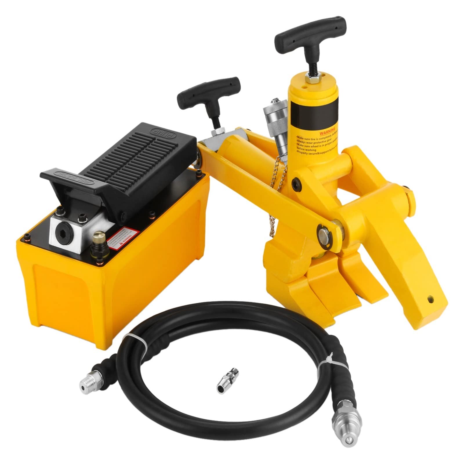 Cambiador de neumáticos hidráulico Neumáticos de palanca de 10000 PSI sin quitar for todo tipo de neumáticos Moldeador de neumáticos automático Fácil de usar para principiantes y profesionales (Color