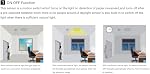 Sensky 360 degree Ceiling Mounted Occupancy sensor, Time delay, sensor distance and light sensor adjustable motion sensor switch (110V-240VAC, 1200W, Max 12 M detection distance)