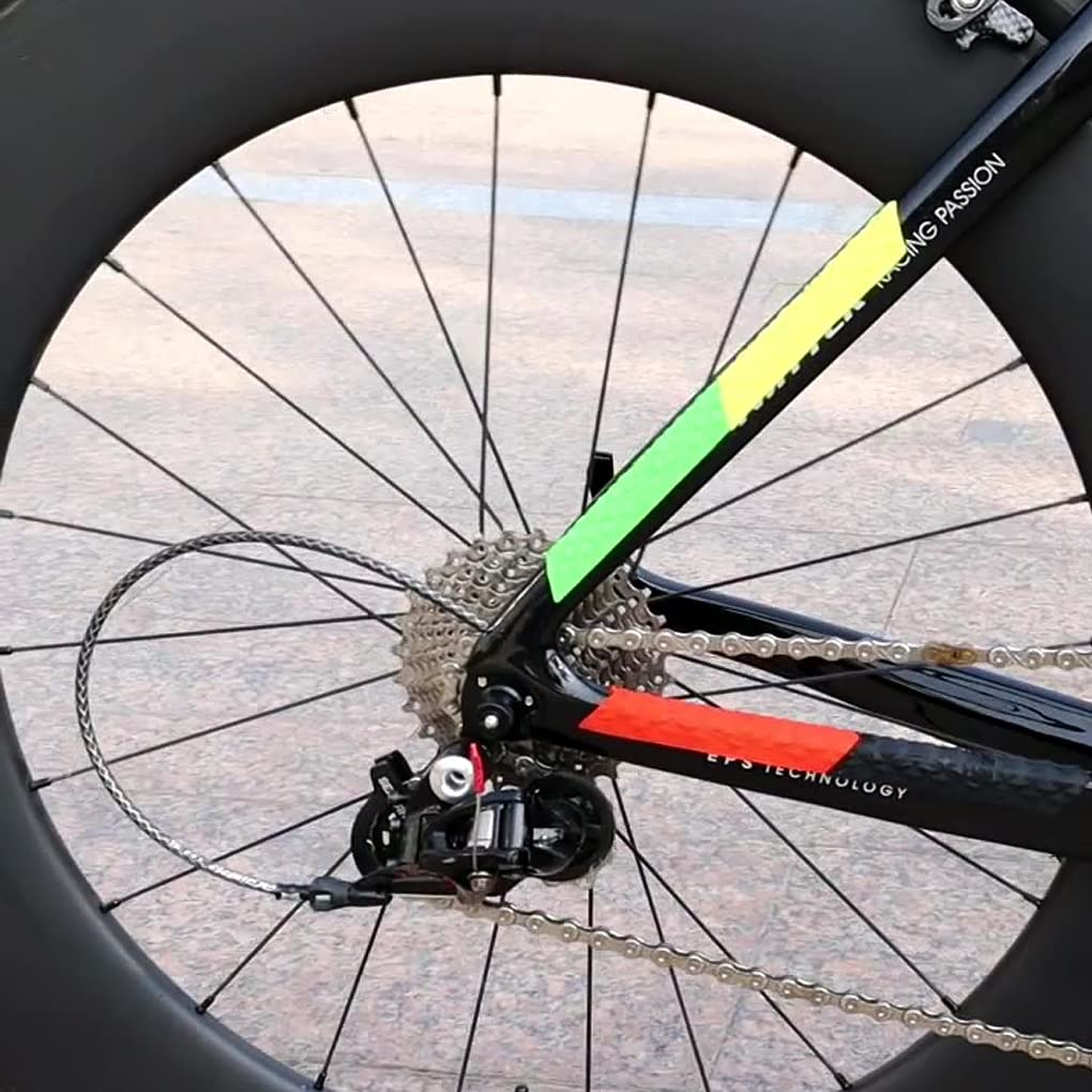 YIXANNX 5 Stück Fahrradaufkleber Fahrradrahmenschu Produktbild-Vorschau 10