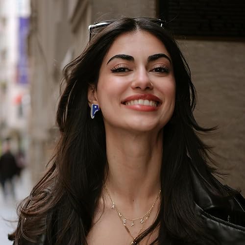 Miniatura 2 de Madison Tyler 3 pares de aretes de los años 80 y 90 para mujer Divertidos aretes tipo dormilona Divertidas botas de CD con tapa para teléfono