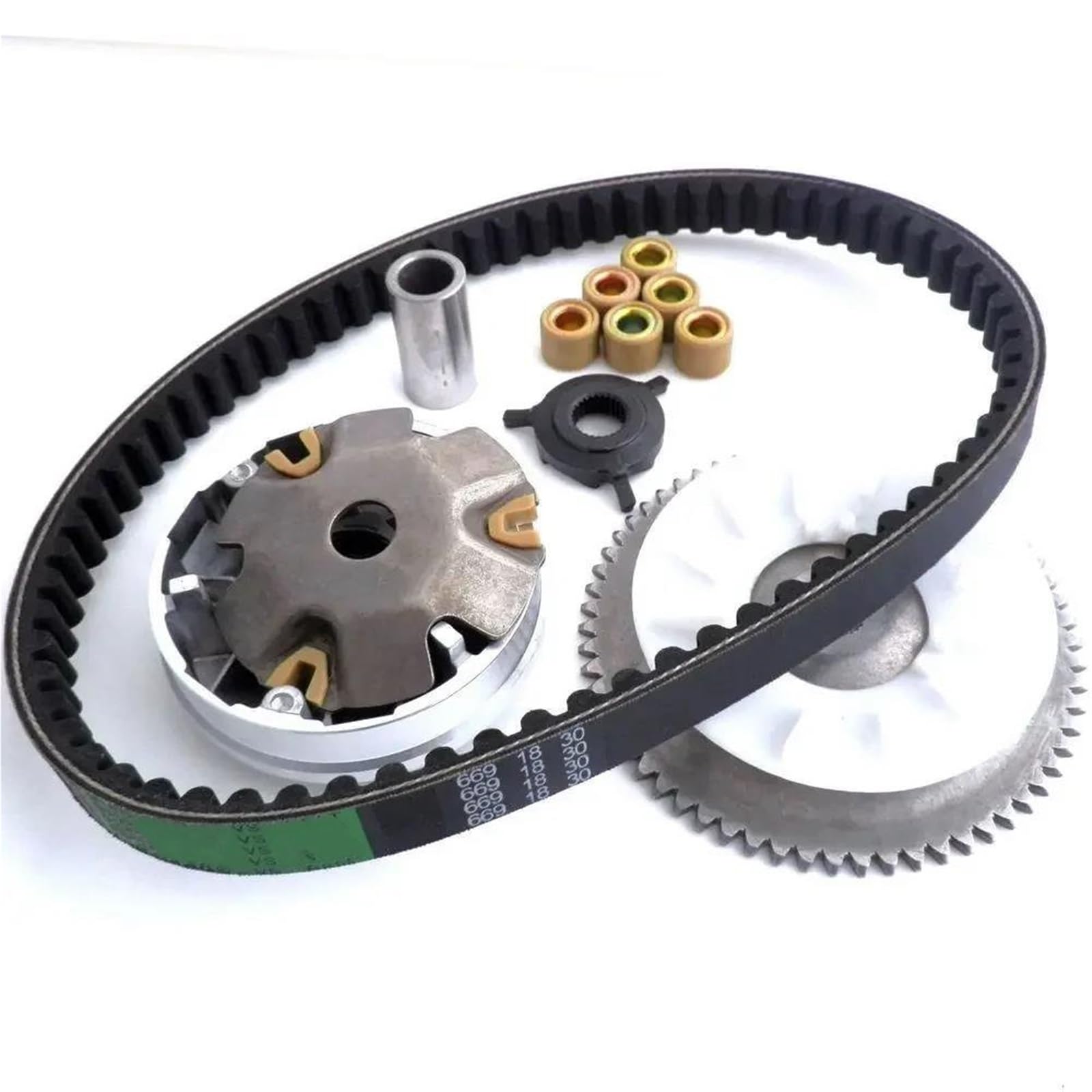 Cinghia Variatore Cinghia Di Trasmissione Per Moto, Frizione, Variatore, Ventola, Per GY6 49 50 139QMB, Ricambi 49cc 50cc, Set Completo