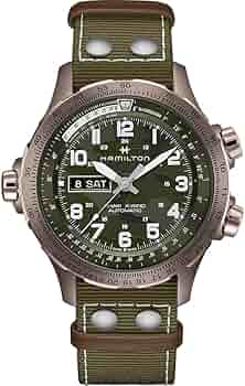 Amazon.com: Hamilton Khaki Aviation Automatic Men's Watch, 45mm