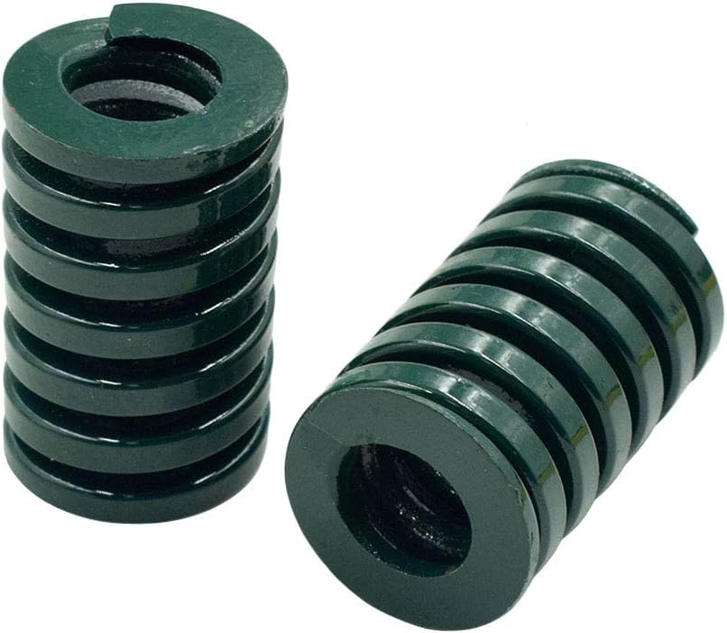 🔥 Hxchen 5Pcs 25mm OD 13mm ID 40mm Long Spiral Stamping Heavy Load Compression Mould Die Spring Green