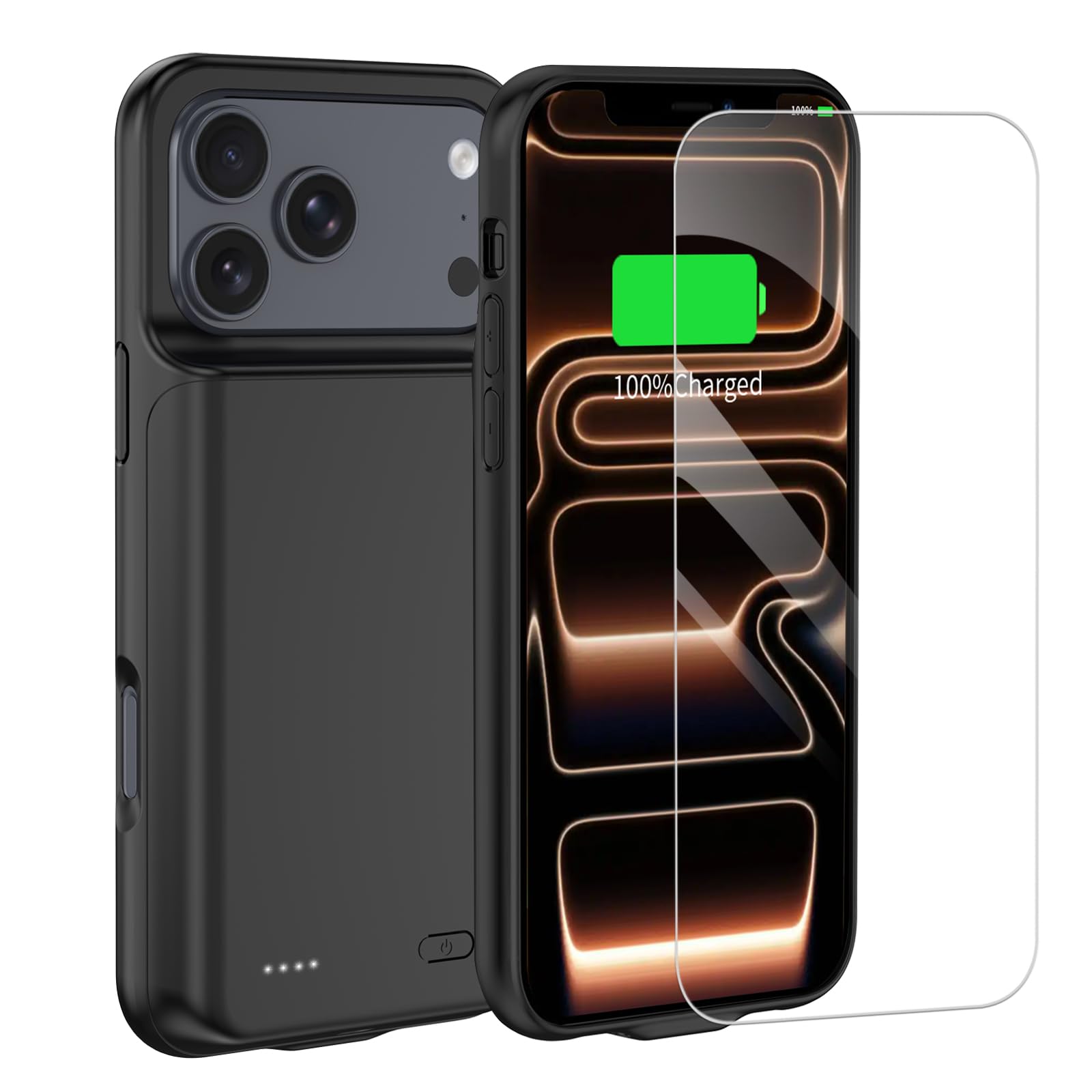 Battery Case for iPhone 17pro max, 7000mah Portable Rechargeable