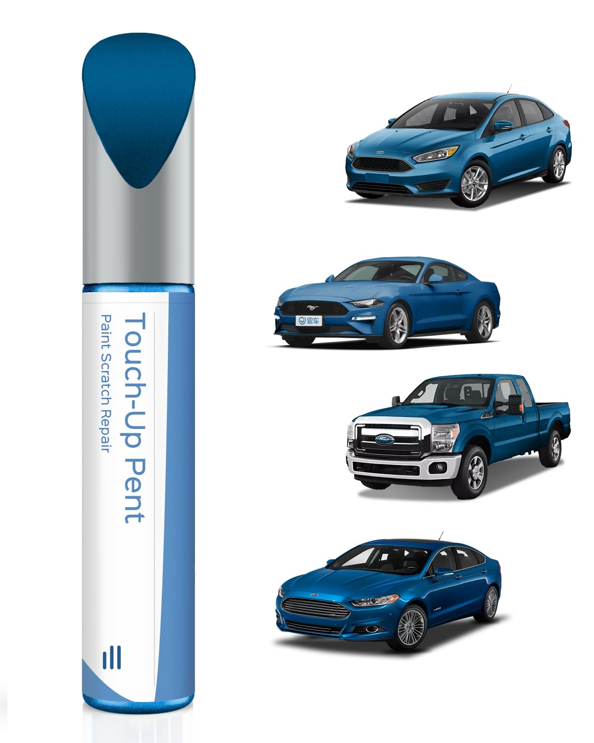 Pintura de retoque G1 negra sombreada compatible con Ford Exact Match, antiastillado y arañazos — view 20