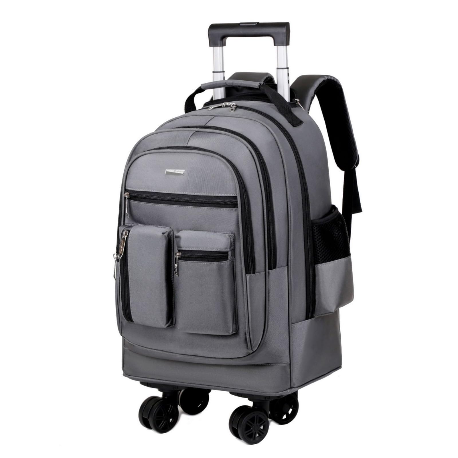FANDARE 35L Sac à roulettes ordinateur Homme Mallettes Trolley Business pour 15.6 Pouces Laptop Convertible Trolley Daypack Femme 2-en-1 Sacoche Enseignant Rolling Sacs voyage Mallette Valise