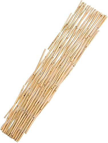 Enrejado de bambú natural expandible