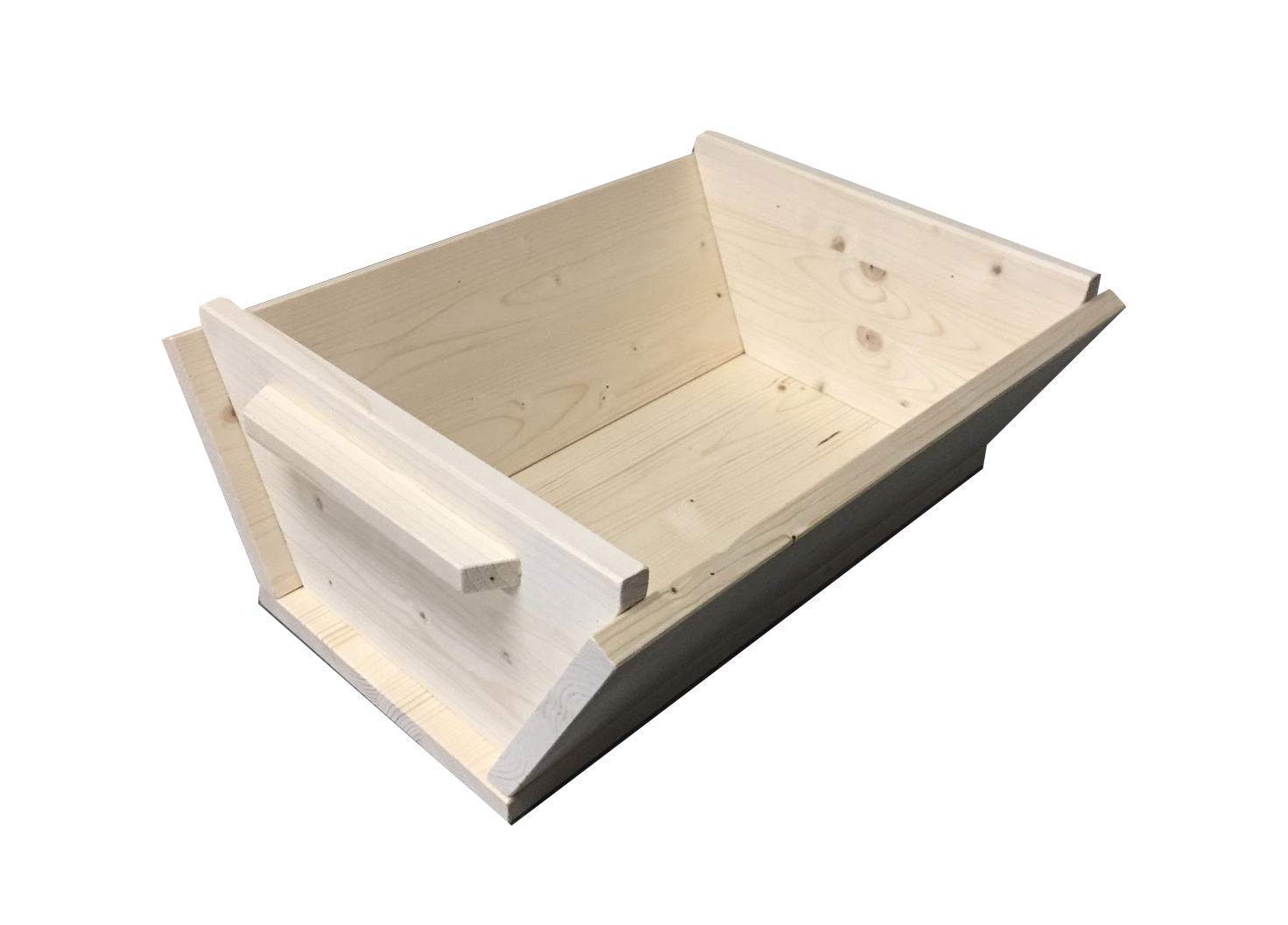 Madia Maddia maidda siciliana in Legno lamellare Personalizzabile per Impasto Manuale Pizza napoletana Contenitore Cassetta Cassa vaschetta Porta Impasto lievitazione